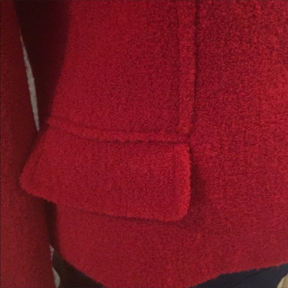 Jones New York Red Wool Blazer size 10 - Picture 7 of 9